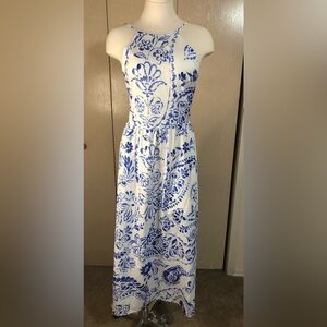 Spaghetti strap halter dress